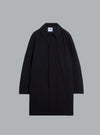 Solid Polyester Cotton Navy