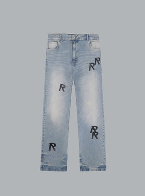R3 Initial Baggy Blue