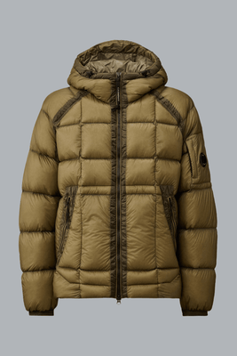 DD-SHELL MEDIUM DOWN JACKET GREEN