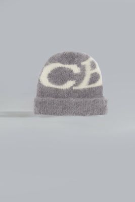 CB SUPER ALPACA BEANIE LIGHT GREY