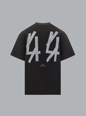 BACKSTAGE PRINT T-SHIRT BLACK