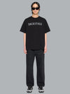 BACKSTAGE PRINT T-SHIRT BLACK