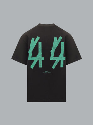 GUESTLIST PRINT T-SHIRT BLACK