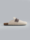 FELT LOAFER CLOGS