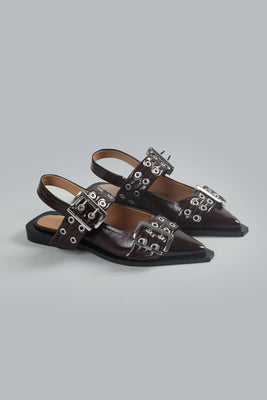 NAPLACK FEMININE BUCKLE BALLERINA