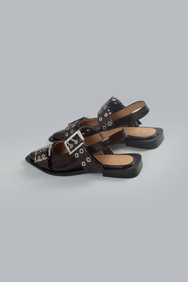NAPLACK FEMININE BUCKLE BALLERINA