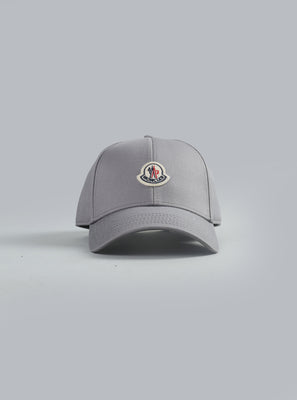 MONCLER ARCHIVIO LOGO CAP Grey MEN