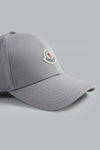 MONCLER ARCHIVIO LOGO CAP Grey MEN