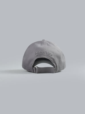 MONCLER ARCHIVIO LOGO CAP Grey MEN