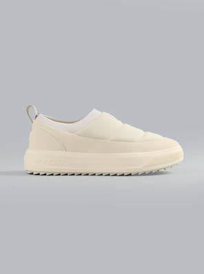 MONCLER MONPULSE SLIP ON SNEAKERS White WOMEN SHOES