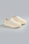 MONCLER MONPULSE SLIP ON SNEAKERS White WOMEN SHOES