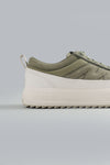 MONCLER MONPULSE LOW TOP SNEAKERS Olive Green MEN SHOES
