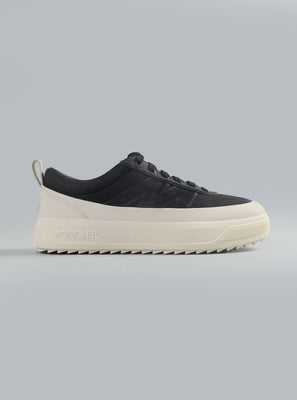 MONCLER MONPULSE LOW TOP SNEAKERS Black MEN SHOES