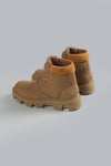 MONCLER PEAK CITY ANKLE BOOTS BEIGE MEN
