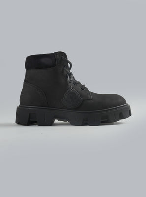 MONCLER PEAK CITY ANKLE BOOTS Black MEN SHOES