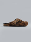 Sabot Leopard Pelliccia Clogs