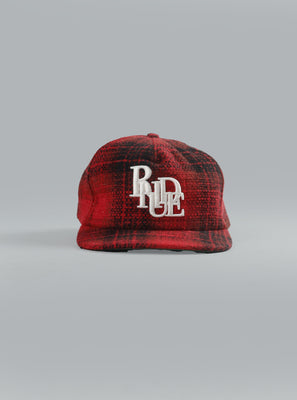 SCRAMBLE LOGO FLANNEL CAP