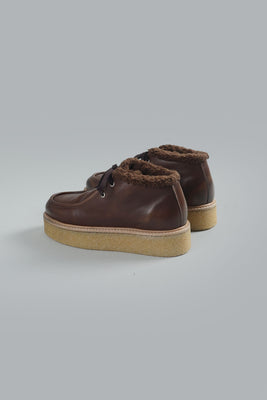 Shearling Chukka boots