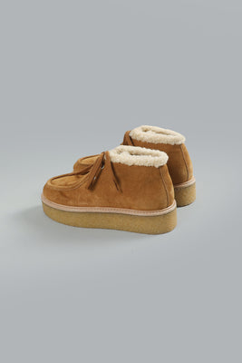 Shearling Chukka boots