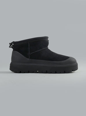 ULTRA MINI WEATHER HYBRID ANKLE BOOTS BLACK BLACK
