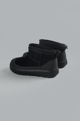 ULTRA MINI WEATHER HYBRID ANKLE BOOTS BLACK BLACK