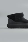 ULTRA MINI WEATHER HYBRID ANKLE BOOTS BLACK BLACK