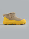 ULTRA MINI WEATHER HYBRID ANKLE BOOTS BEIGE BEIGE