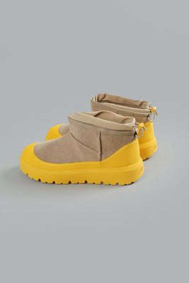 ULTRA MINI WEATHER HYBRID ANKLE BOOTS BEIGE BEIGE