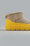 ULTRA MINI WEATHER HYBRID ANKLE BOOTS BEIGE BEIGE
