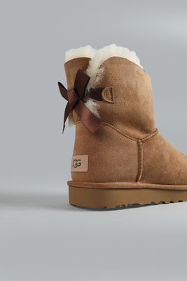 MINI BAILEY BOW ANKLE BOOTS LIGHT BROWN LIGHT BROWN