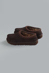 TASMAN SLIPPERS DARK BROWN DARK BROWN