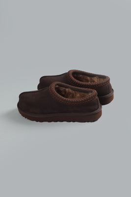 TASMAN SLIPPERS DARK BROWN DARK BROWN