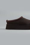 TAZZ SLIPPERS DARK BROWN DARK BROWN