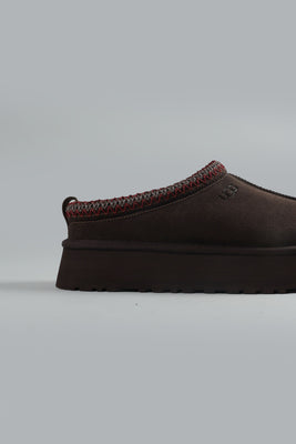 TAZZ SLIPPERS DARK BROWN DARK BROWN
