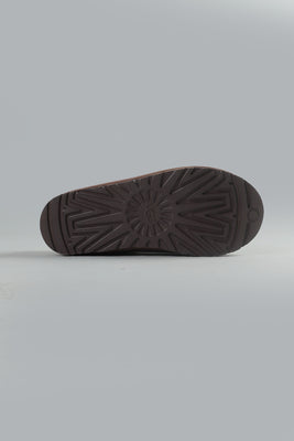 TASMAN SLIPPERS DARK TAUPE