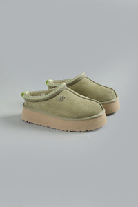 TAZZ SLIPPERS LIGHT GREEN