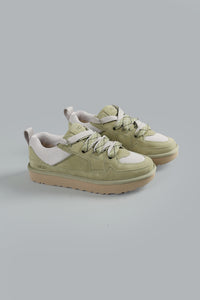 LO LOWMEL SNEAKERS LIGHT GREEN