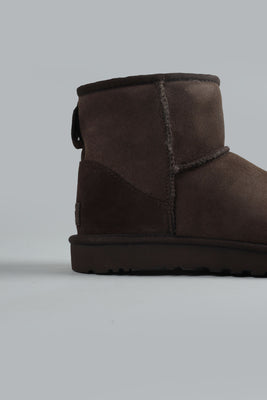 CLASSIC MINI II ANKLE BOOTS DARK BROWN DARK BROWN