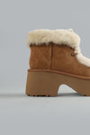 ESMEE LACE UP BOOTS LIGHT BROWN LIGHT BROWN