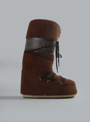 ICON FLEECE HIGH BROWN