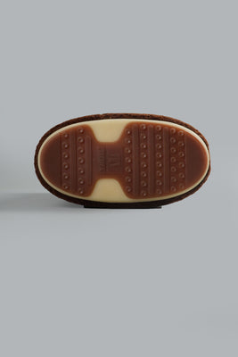 ICON FLEECE HIGH BROWN