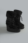 ICON FAUX FUR HIGH BLACK