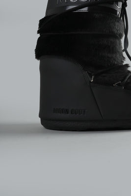ICON FAUX FUR HIGH BLACK