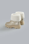 MONCLER AUREA MID ANKLE BOOTS Silver WOMEN SHOES