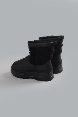 HERITAGE PULL-ON TRAILGAZER BOOTS BLACK BLACK