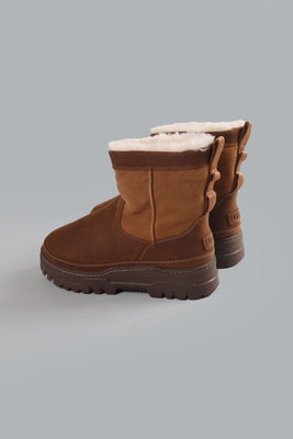 HERITAGE PULL-ON TRAILGAZER BOOTS LIGHT BROWN LIGHT BROWN