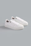 Initial leather Sneaker white