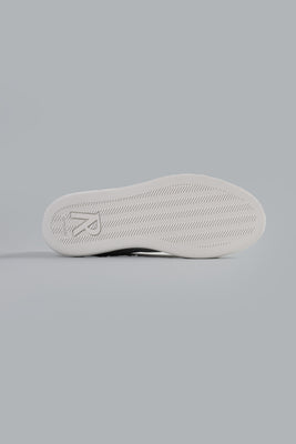 Initial leather Sneaker white