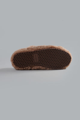 Tact Shearling Runner Brown
