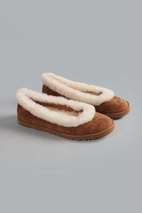 W ZORA BALLET FLAT CHESTNUT